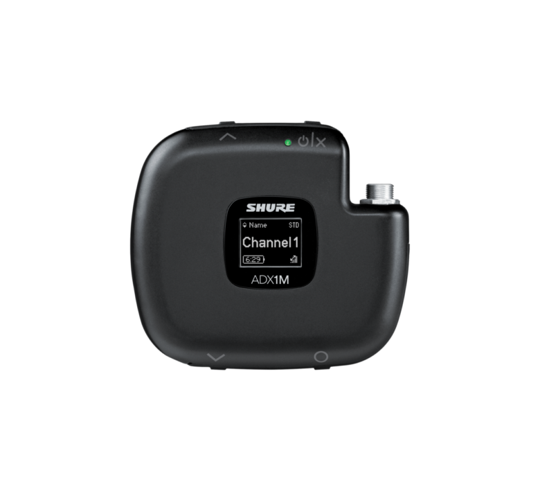 Shure ADx1M Micro Bodypack Transmitter Lemo  Connector inc. 2x Li-Ion Batteries