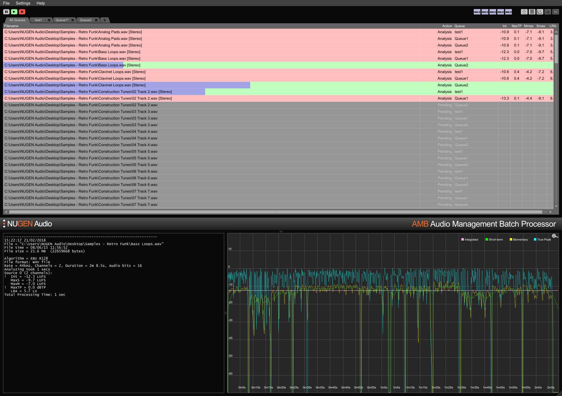 Tunes audio. WAV стерео. Nugen LM correct 2. Fast Tracker 1. Audio desktop русский.