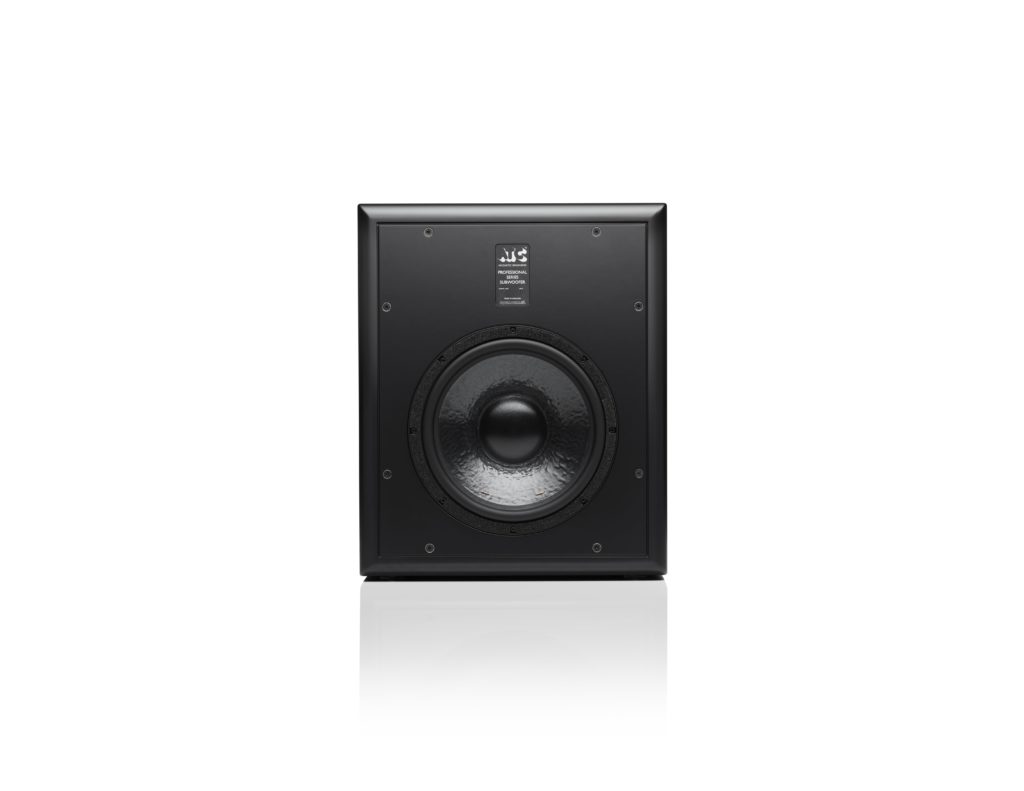 front view professional active subwoofer
