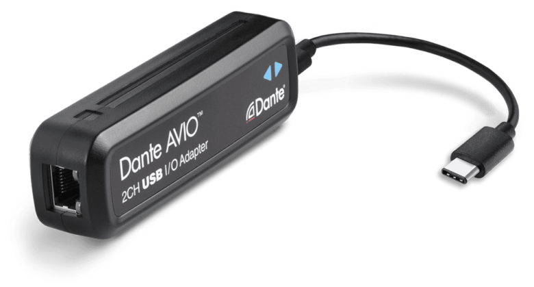 Dante AVIO USB-C I/O Adapter