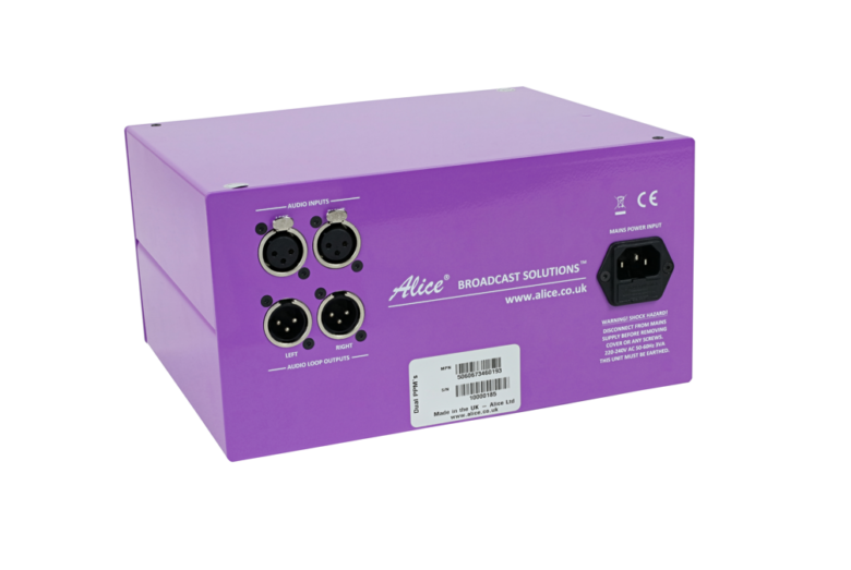 Alice Dual Twin PPM’s with Sifam 74A and 74B meters Rear