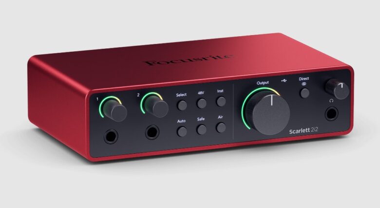 Focusrite 2i2 Front