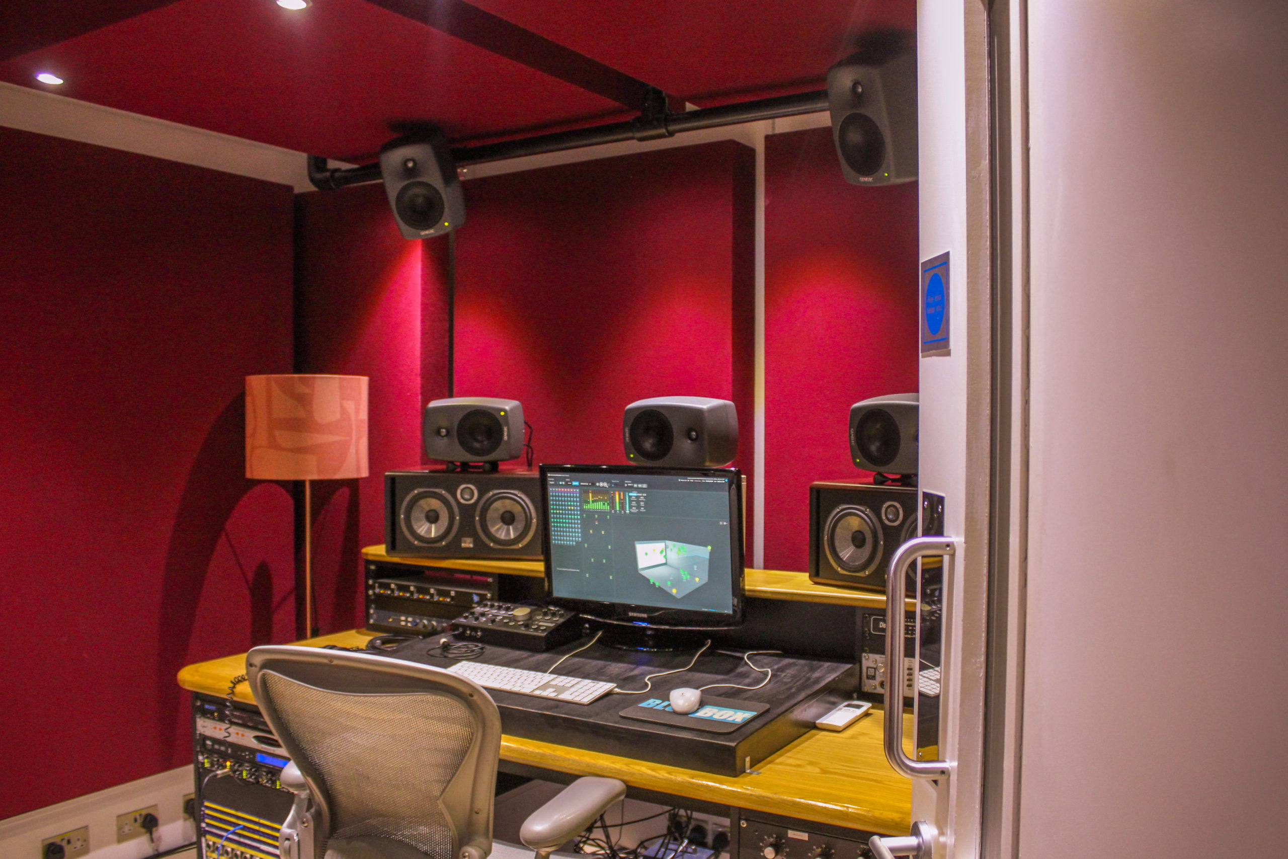 Dolby Atmos for Music Studio Genelec Monitoring Dolby Atmos Production Suite 