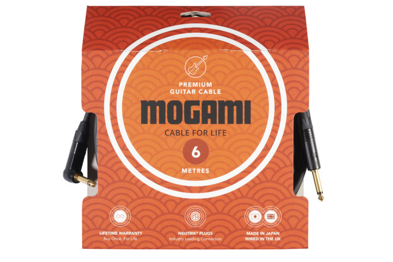 Premium 2524 Right-Angle  Guitar Lead - 6m