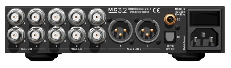 Mutec MC3.2 Digital Audio and Video Sync Reference Master Clock