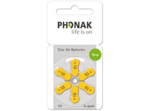  Phonak A10 Batteries for Roger IEM