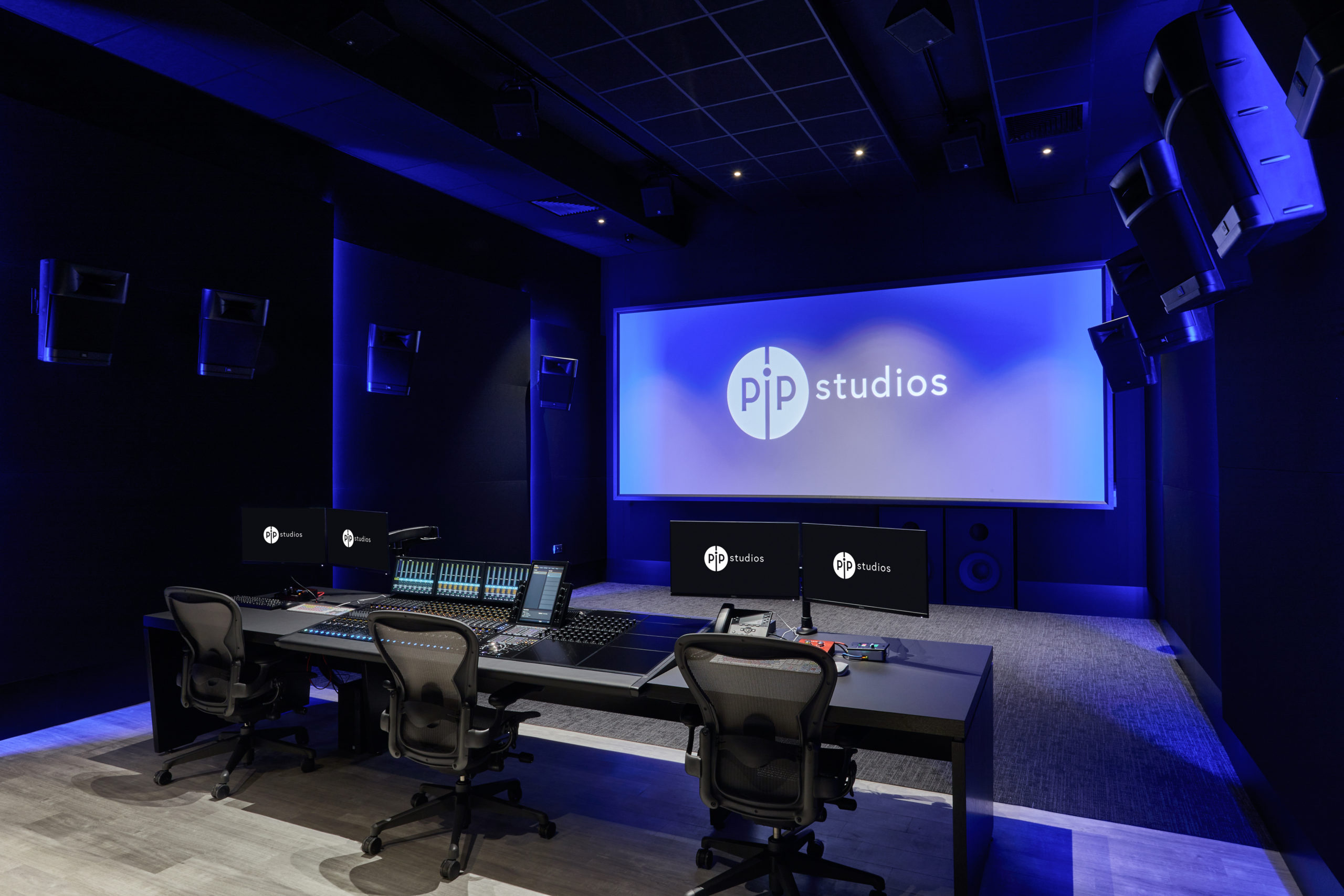 Pip Studio Audio Post Production Avid S6 Dolby Atmos Dante AoIP