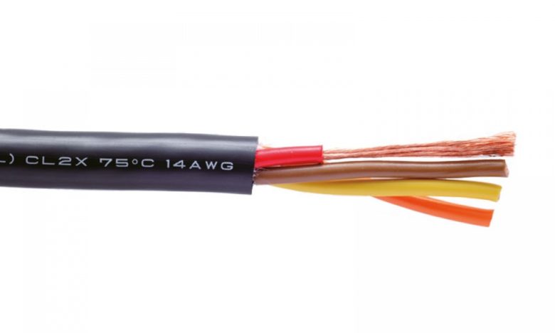 Superflexible 4 conductor speaker cable (2.5mm)