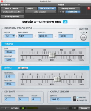 Pitch 'n Time LE