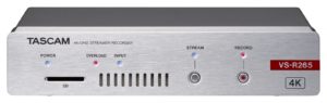 Tascam VS-R265 | 4K/UHD Streamer/Recorder